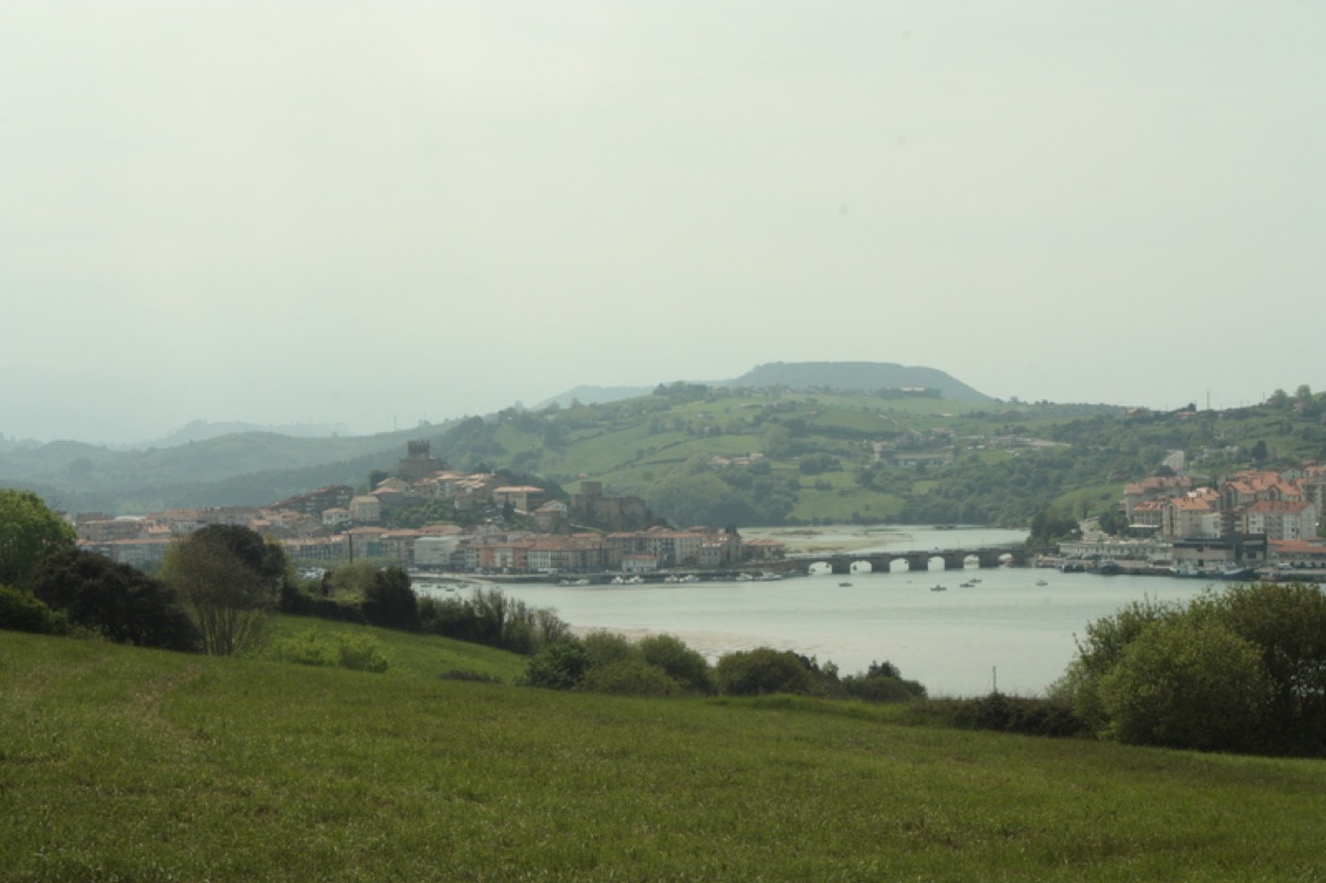 San Vicente de la Barquera desde arriba